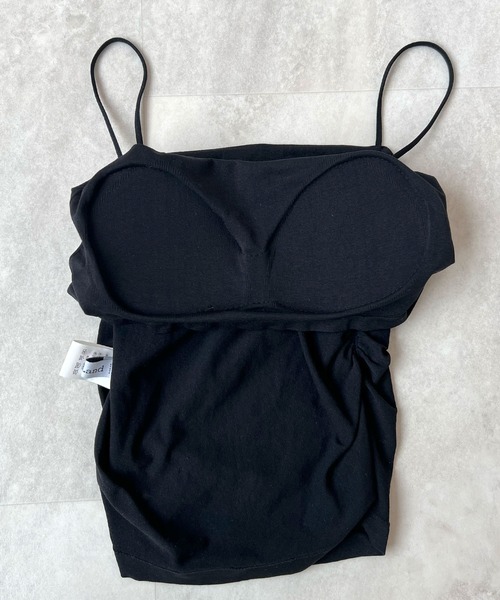 Futier land（フューティアランド）の「ゼロ心地カップ付きキャミソール（キャミソール・レディース・ホワイト/ブラック/グレー・FREE）」の11枚目の写真