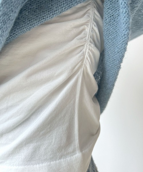 Futier land（フューティアランド）の「ゼロ心地カップ付きキャミソール（キャミソール・レディース・ホワイト/ブラック/グレー・FREE）」の5枚目の写真