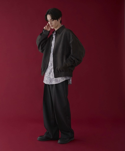 LUCY（ルーシー）の「LUCY/フェイクスウェードZIPブルゾン（ブルゾン・メンズ・チャコール・MEDIUM/LARGE）」の8枚目の写真