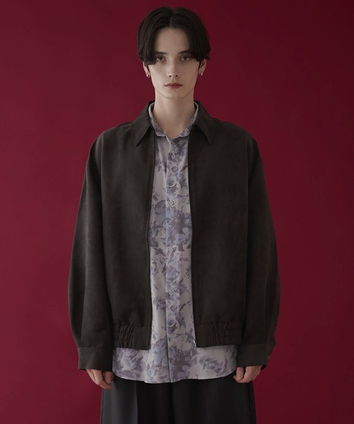 LUCY（ルーシー）の「LUCY/フェイクスウェードZIPブルゾン（ブルゾン・メンズ・チャコール・MEDIUM/LARGE）」の9枚目の写真