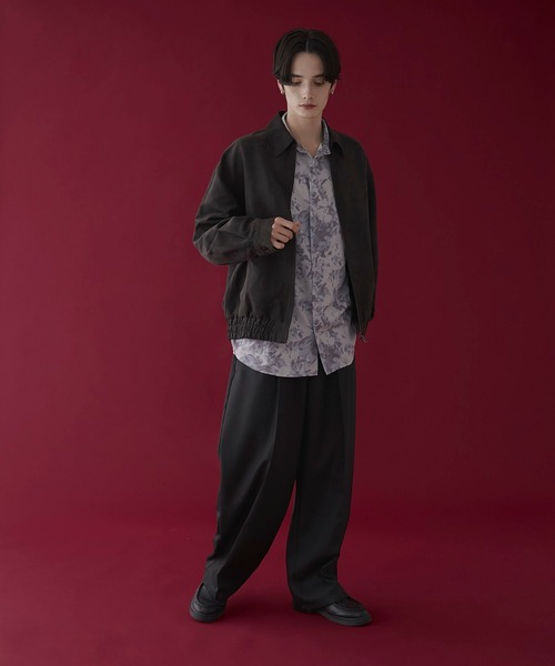 LUCY（ルーシー）の「LUCY/フェイクスウェードZIPブルゾン（ブルゾン・メンズ・チャコール・MEDIUM/LARGE）」の4枚目の写真