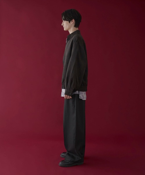 LUCY（ルーシー）の「LUCY/フェイクスウェードZIPブルゾン（ブルゾン・メンズ・チャコール・MEDIUM/LARGE）」の6枚目の写真