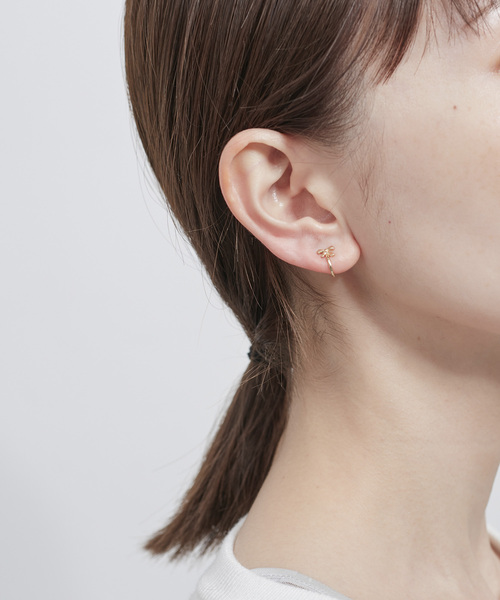 ROPE' PICNIC（ロペピクニック）の「プチノンホールピアス（イヤリング・レディース・ゴールド/ゴールド系その他/ゴールド系その他2・FREE）」の9枚目の写真