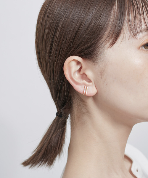 ROPE' PICNIC（ロペピクニック）の「プチノンホールピアス（イヤリング・レディース・ゴールド/ゴールド系その他/ゴールド系その他2・FREE）」の10枚目の写真