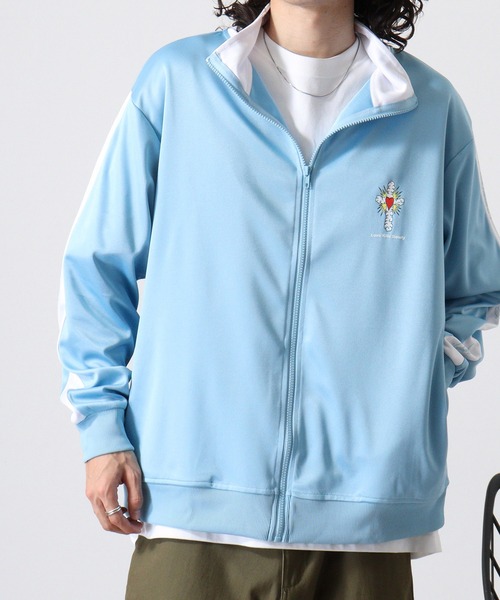 Ed Hardy(エドハーディー)の「WS select ED HARDY トラックジャケット(ジャージ・レディース・ブラック/サックスブルー/ラベンダー/ピンク・L/M)」の20枚目の写真
