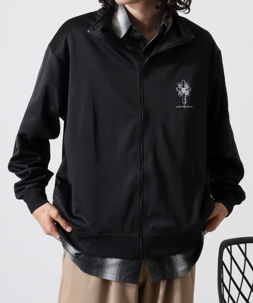 Ed Hardy(エドハーディー)の「WS select ED HARDY トラックジャケット(ジャージ・レディース・ブラック/サックスブルー/ラベンダー/ピンク・L/M)」の15枚目の写真