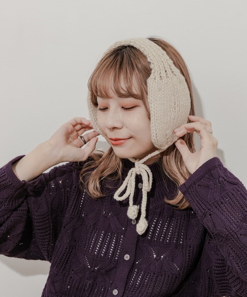 SMELLY（スメリー）の「ニットイヤーマフ（イヤーマフ）」 - WEAR