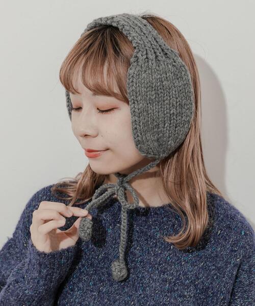 SMELLY（スメリー）の「ニットイヤーマフ（イヤーマフ・レディース・モカ/アイボリー/グレー・-）」の19枚目の写真