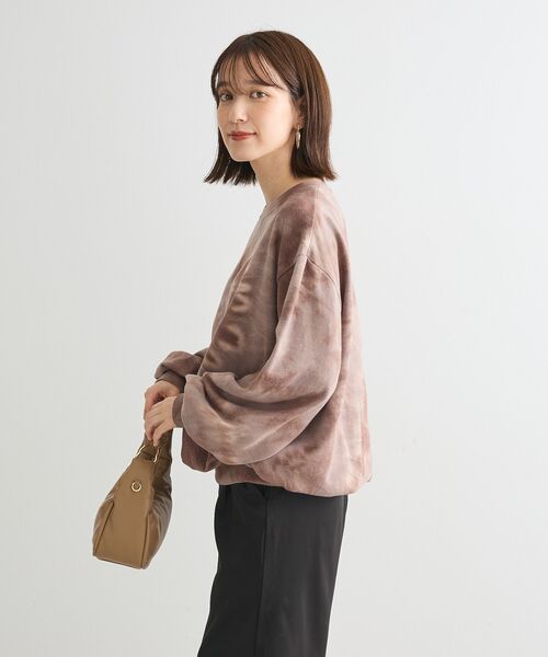 Sugar spoon（シュガースプーン）の「・SUGAR　SPOON　ハートタイダイスウェット（スウェット・レディース・ボルドー/ブラウン/グリーン/チャコールグレー・FREE）」の10枚目の写真