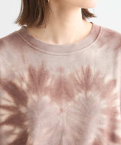 Sugar spoon（シュガースプーン）の「・SUGAR　SPOON　ハートタイダイスウェット（スウェット・レディース・ボルドー/ブラウン/グリーン/チャコールグレー・FREE）」の12枚目の写真