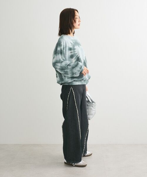 Sugar spoon（シュガースプーン）の「・SUGAR　SPOON　ハートタイダイスウェット（スウェット・レディース・ボルドー/ブラウン/グリーン/チャコールグレー・FREE）」の15枚目の写真