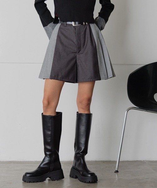 PAGEBOY(ページボーイ)の「サイドツイードショートパンツ(その他パンツ・レディース・ブラウン/グレー/ブラック・FREE)」の13枚目の写真