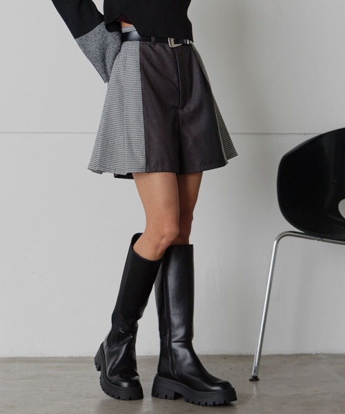 PAGEBOY(ページボーイ)の「サイドツイードショートパンツ(その他パンツ・レディース・ブラウン/グレー/ブラック・FREE)」の15枚目の写真