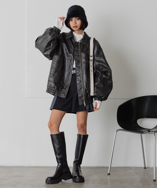 PAGEBOY(ページボーイ)の「サイドツイードショートパンツ(その他パンツ・レディース・ブラウン/グレー/ブラック・FREE)」の5枚目の写真