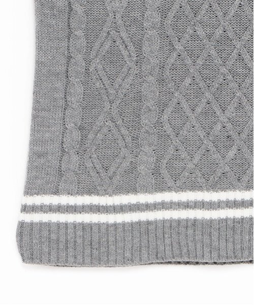 LOVETOXIC(ラブトキシック)の「【洗える】ルーズニットベスト(ベスト・キッズ・ベージュ/ネイビー/オフホワイト/トップグレー・S/M/L)」の10枚目の写真