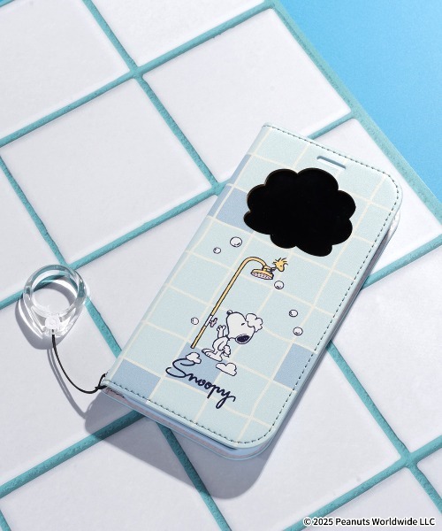 iPhone 17/16 専用 PEANUTS/ピーナッツ CERTA フリップ 窓付き