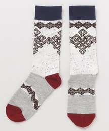 チャイハネ（チャイハネ）の「【チャイハネ】エンドレスノット ミドルソックス25～28cm（ソックス/靴下）」