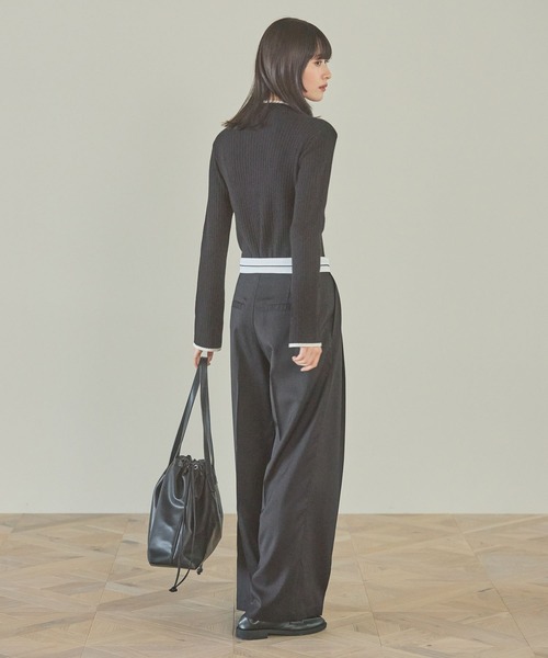 LAKOLE(ラコレ)の「マーベルトワイドパンツ / 148698(その他パンツ・レディース・ブラウン/グレー/ブラック・SMALL/MEDIUM)」の17枚目の写真