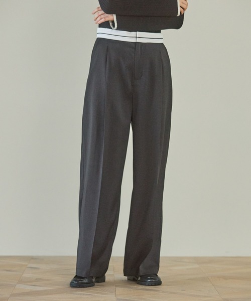 LAKOLE(ラコレ)の「マーベルトワイドパンツ / 148698(その他パンツ・レディース・ブラウン/グレー/ブラック・SMALL/MEDIUM)」の20枚目の写真