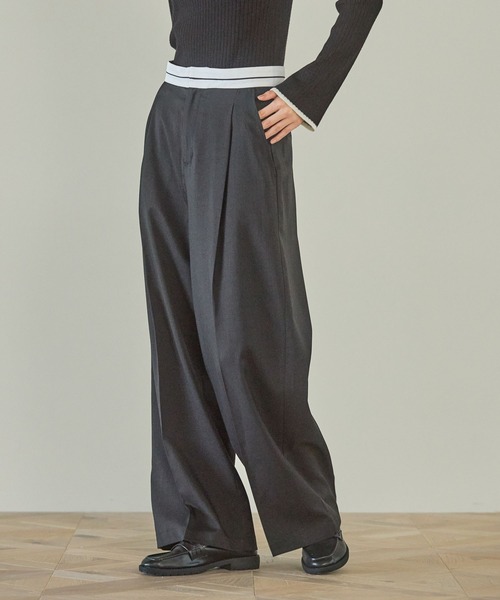 LAKOLE(ラコレ)の「マーベルトワイドパンツ / 148698(その他パンツ・レディース・ブラウン/グレー/ブラック・SMALL/MEDIUM)」の21枚目の写真