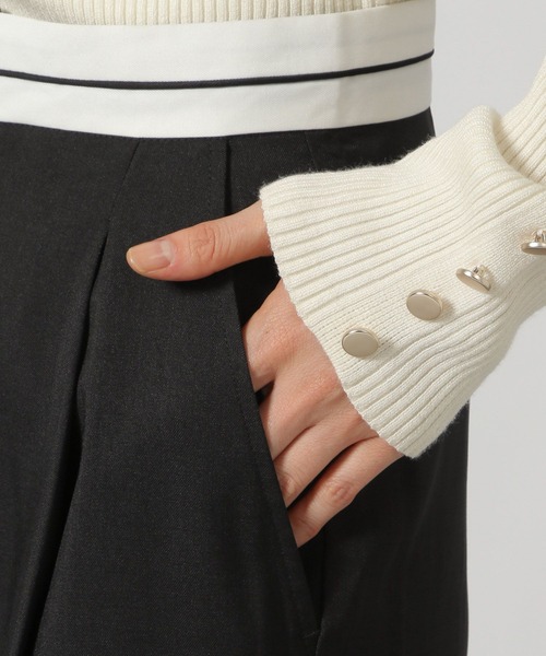 LAKOLE(ラコレ)の「マーベルトワイドパンツ / 148698(その他パンツ・レディース・ブラウン/グレー/ブラック・SMALL/MEDIUM)」の7枚目の写真