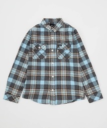 RVCA(���[�J)��RVCA �L�b�Y THATLL WORK FLANNEL �����V���c �y2024�N�H�~���f���z/���[�J�L�b�Y�����`�F�b�N�l���V���c(�V���c/�u���E�X)