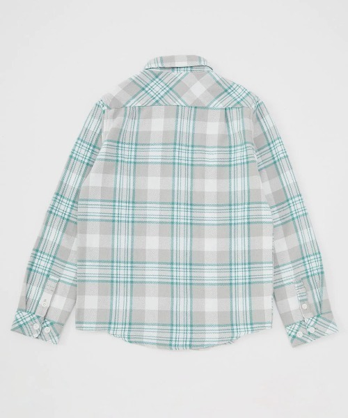 【セール】RVCA キッズ THATLL WORK FLANNEL 長袖シャツ 【2024年秋冬モデル】/ルーカキッズ長袖チェックネルシャツ（シャツ/ブラウス）｜RVCA（ルーカ）