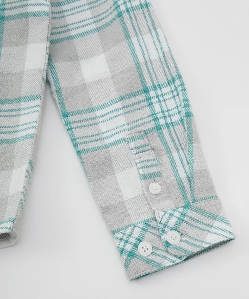 【セール】RVCA キッズ THATLL WORK FLANNEL 長袖シャツ 【2024年秋冬モデル】/ルーカキッズ長袖チェックネルシャツ（シャツ/ブラウス）｜RVCA（ルーカ）