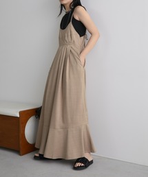 ビスチェライクロングキャミワンピース / サイズ展開あり