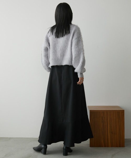 Aunt Marie's(アントマリーズ)の「ビスチェライクロングキャミワンピース / サイズ展開あり(ワンピース・レディース・ブラック/ブラウン/ベージュ・MT/FREE)」の21枚目の写真