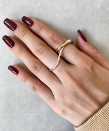 バイカラー ミックスリング