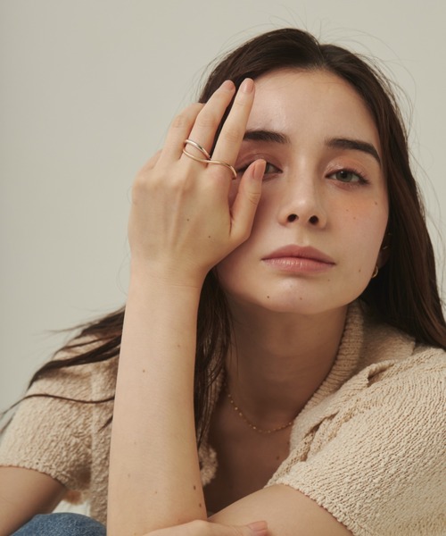 ciite'（シーテ）の「バイカラー ミックスリング（リング・レディース・シルバー/ゴールド・FREE）」の7枚目の写真