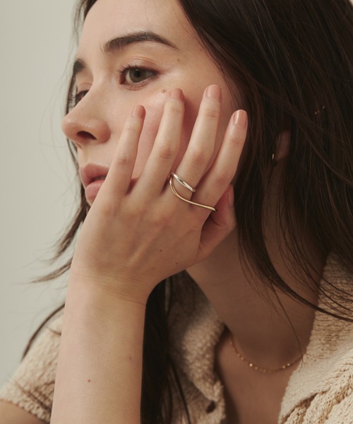ciite'（シーテ）の「バイカラー ミックスリング（リング・レディース・シルバー/ゴールド・FREE）」の12枚目の写真