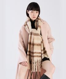 To b. by agnès b. チェック柄ショールカラーコート To b. by agnès b. チェック柄ショールカラーコート To b. by