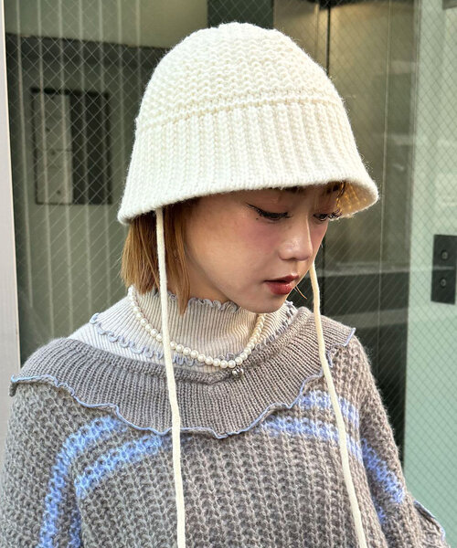 【美品】PALACE バケットハット ビーニー PALACE x NEIGHBORHOOD】Beanie (Black/Yellow/Tan) - 25FW