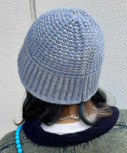 CIAOPANIC（チャオパニック）の「バケットハット（ニットキャップ/ビーニー・レディース・ブラック/ブルー/グレー/ホワイト・ONE SIZE）」の13枚目の写真