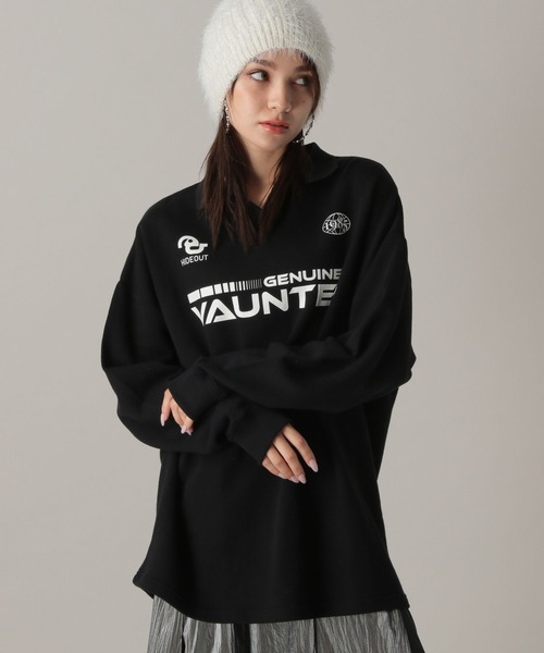 FOREVER 21(フォーエバー トゥエンティーワン)の「【2024FW】ゲームシャツ裏毛プルオーバー(スウェット・レディース・ストライプ/ピンク/ブラック・FREE)」の20枚目の写真