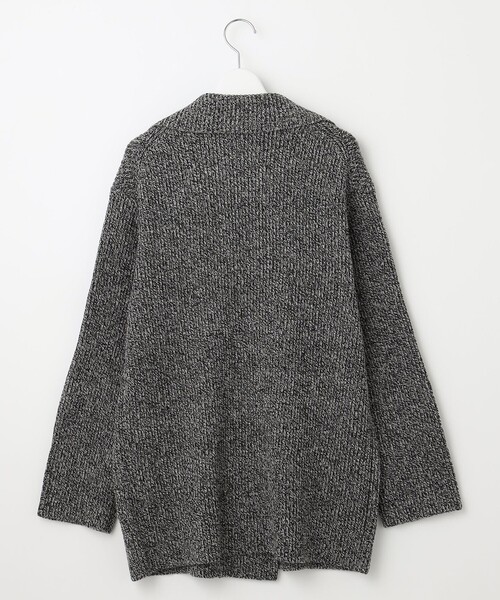 23区（ニジュウサンク）の「【SLOW/一部店舗限定】ニットトータル ジャケット（テーラードジャケット・レディース・ブラック系3/ブラック系・44/46）」の8枚目の写真
