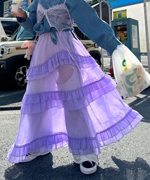 ふりふりシアースカート