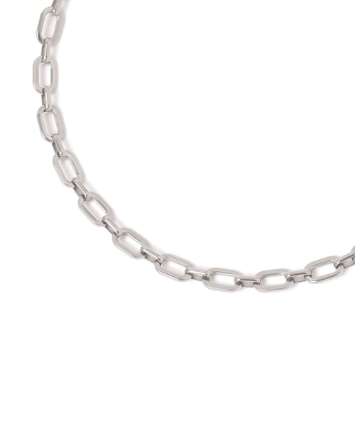 GLOBAL WORK（グローバルワーク）の「ステンレスデザインチェーンネックレス/208423（ネックレス・レディース・ゴールド/シルバー系1/シルバー系2・ONE SIZE）」の2枚目の写真