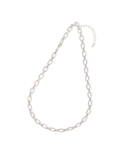 GLOBAL WORK（グローバルワーク）の「ステンレスデザインチェーンネックレス/208423（ネックレス・レディース・ゴールド/シルバー系1/シルバー系2・ONE SIZE）」の6枚目の写真