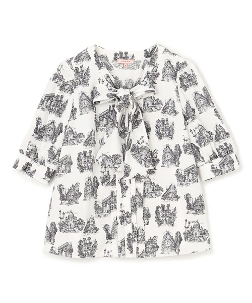 TOCCA(トッカ)の「ICONS OF DREAM ブラウス(シャツ/ブラウス・レディース・ブラック系5・0/4)」の4枚目の写真