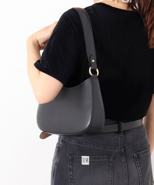 NOLLEY’S（ノーリーズ）の「アシメカーブバッグ（ショルダーバッグ・レディース・ブラック・FREE）」の21枚目の写真