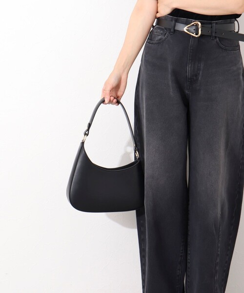 NOLLEY’S（ノーリーズ）の「アシメカーブバッグ（ショルダーバッグ・レディース・ブラック・FREE）」の20枚目の写真
