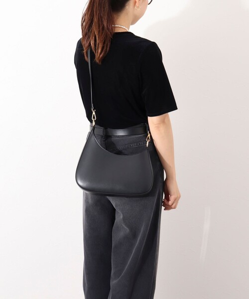 NOLLEY’S（ノーリーズ）の「アシメカーブバッグ（ショルダーバッグ・レディース・ブラック・FREE）」の18枚目の写真