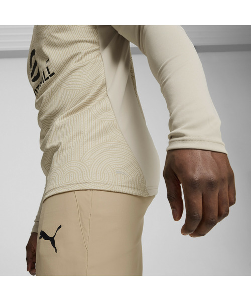 PUMA プーマ メンズ ACミラン 2024-25 プレマッチ 1/4 ジップ トップス