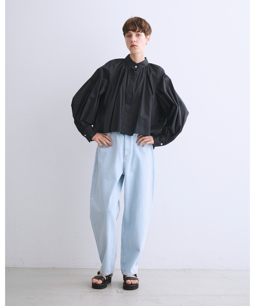 トラディショナルウェザーウェア　グラハムスタンドカラーブラウス Traditional Weatherwear（トラディショナルウェザーウェア）の
