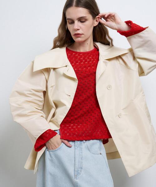 LANVIN en Bleuリバーシブルコート コート | LANVIN en Bleu | ランバン オン ブルー公式（レディース）