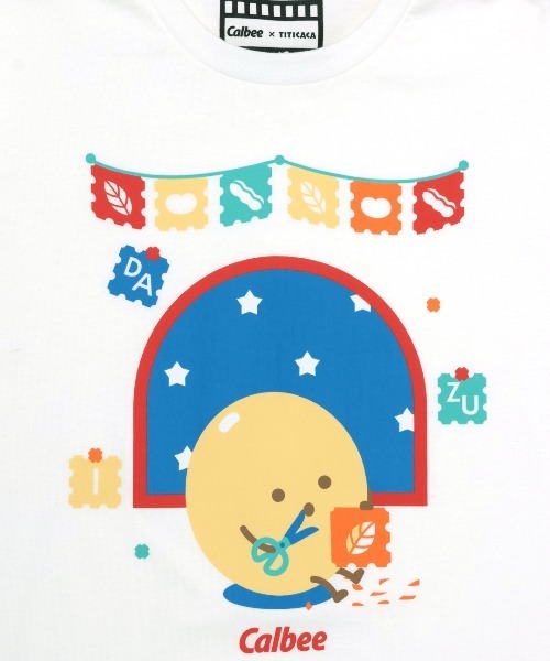 チチカカ（チチカカ）の「「カルビー」コラボレーション第2弾Tシャツ【ユニセックス】（Tシャツ/カットソー・レディース・グリーン/イエロー・FREE）」の13枚目の写真