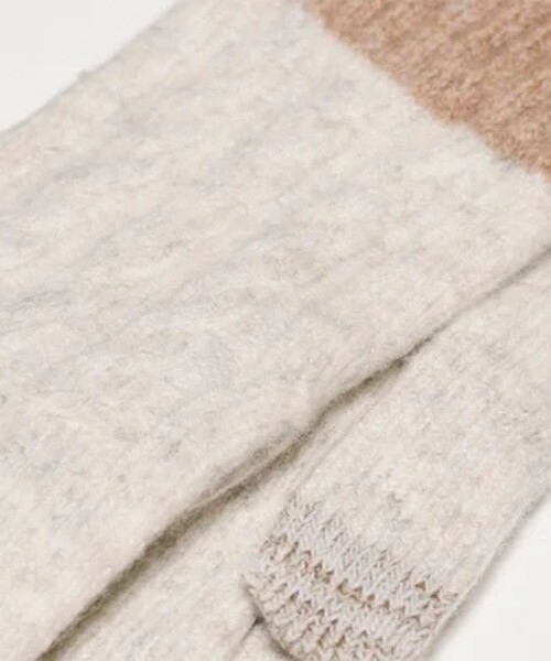 EVOLG(エヴォログ)の「【EVOLG/エヴォログ】LET2517 MINOS ニットグローブ 手袋(手袋・メンズ・ブラック/ネイビー/グレー/アイボリー・FREE)」の11枚目の写真